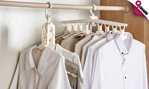 8-in-1 Space Saving Hanger!
